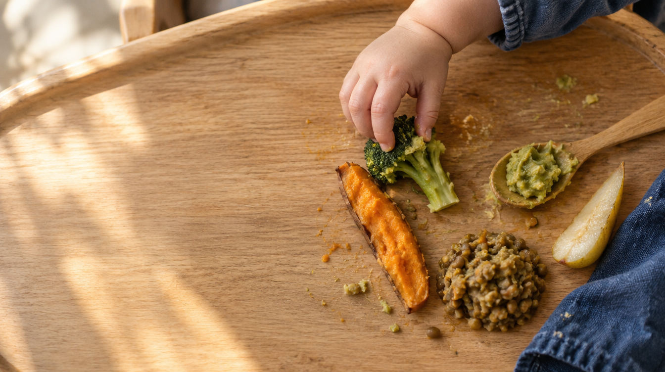 Alimentation du bébé : 8 repères simples pour nourrir son cerveau et sa motricité (0–3 ans)